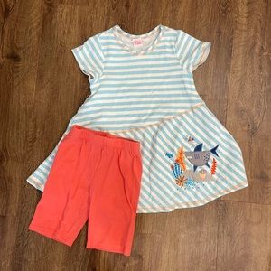 RicRac & Ruffles Shark Outfit